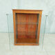 Vintage walnut showcase
