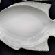 4 zoomorphic ceramic fish plates Geneviève Lethu