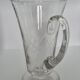 Cut crystal water jug from Fains – 21 cm – vintage