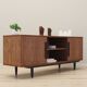 Walnut cabinet, Danish design, 1990s, production: Denmark