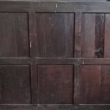 Large Louis XIII bookcase in solid oak