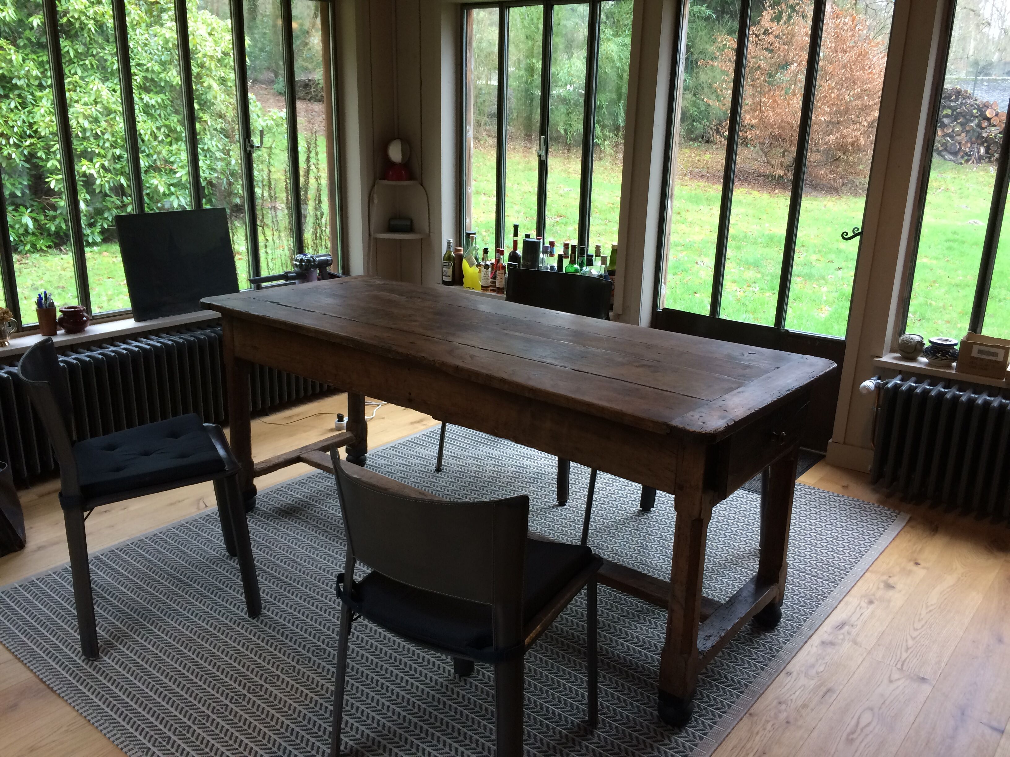 Old farm table