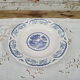 Plat rond creux Digoin Sarreguemines modèle Bernadette