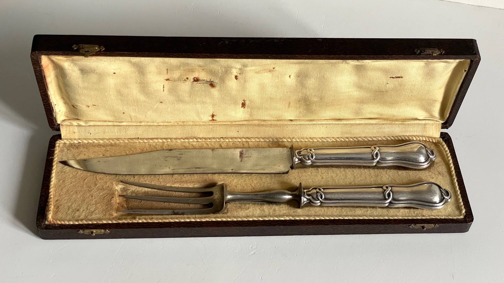 Silver and Silver-Plated Meat Cutlery PARIS