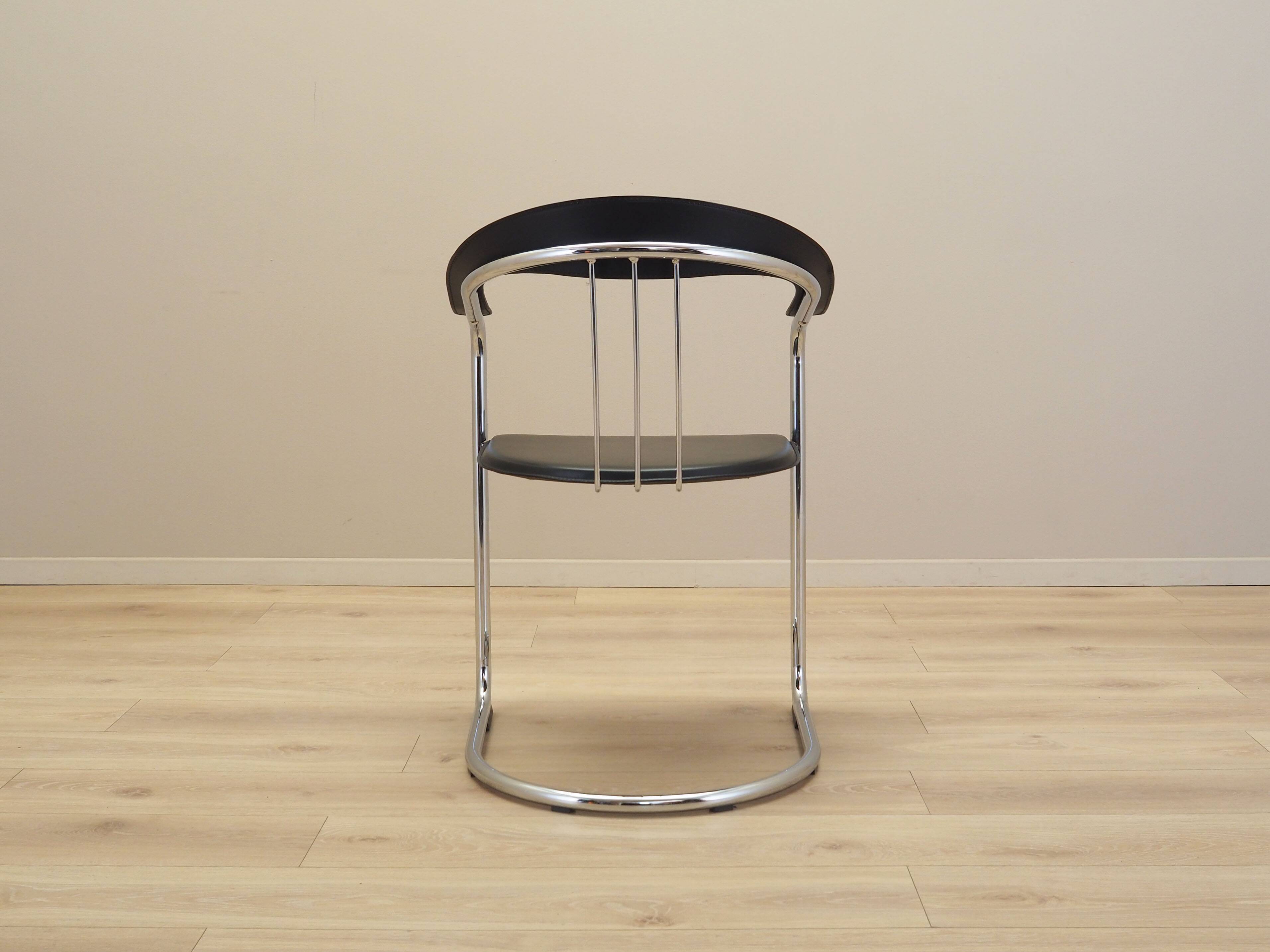Set of four chairs, Italian design, 1980s, production: Italy