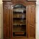 Library in Louis XV Rocaille style in carved walnut
