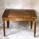 19th-century solid wood desk