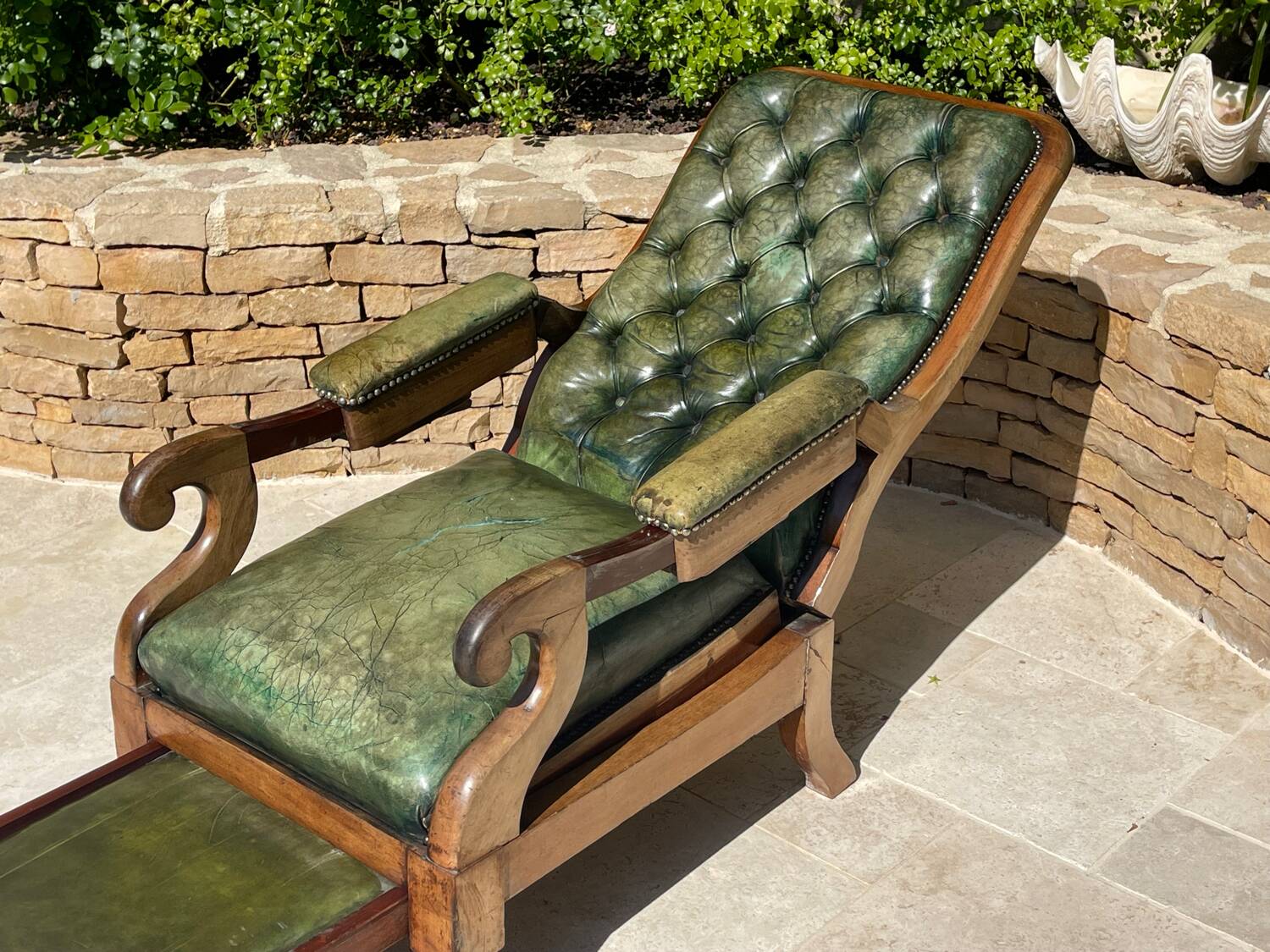 Chesterfield Mahogany Armchair