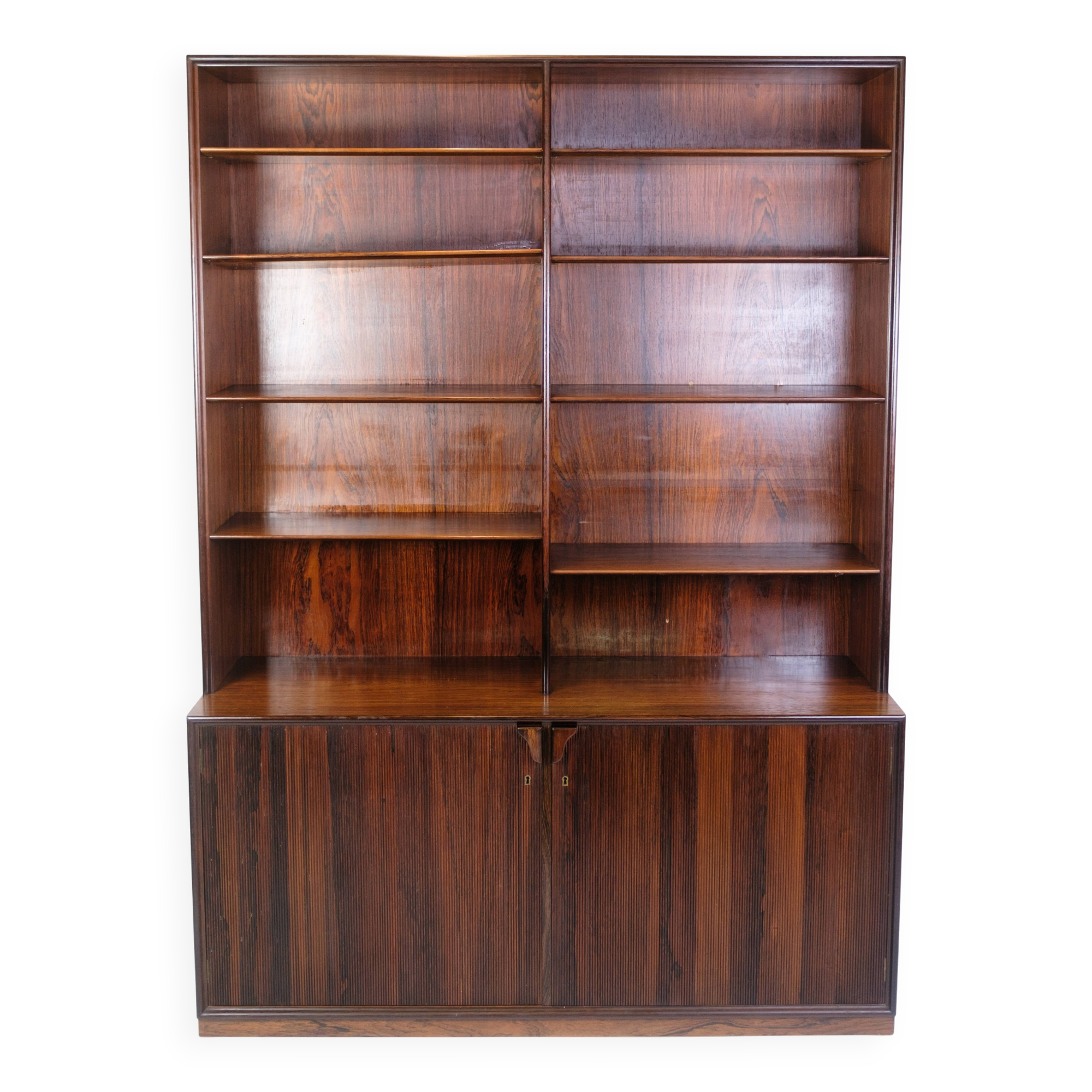 Bookcase Made In Rosewood By Frode Holm From 1960s