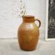 Pot à lait vintage en terre cuite vernissée