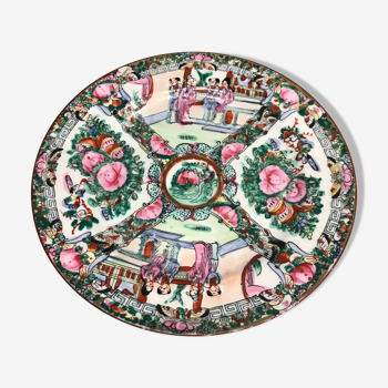 Plate Chinese décor