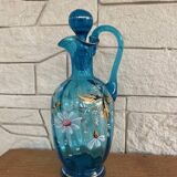 Early century blown glass carafe.