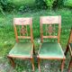 6 lounge chairs old Louis XVI Directoire style