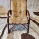 Vintage bamboo armchair 1960