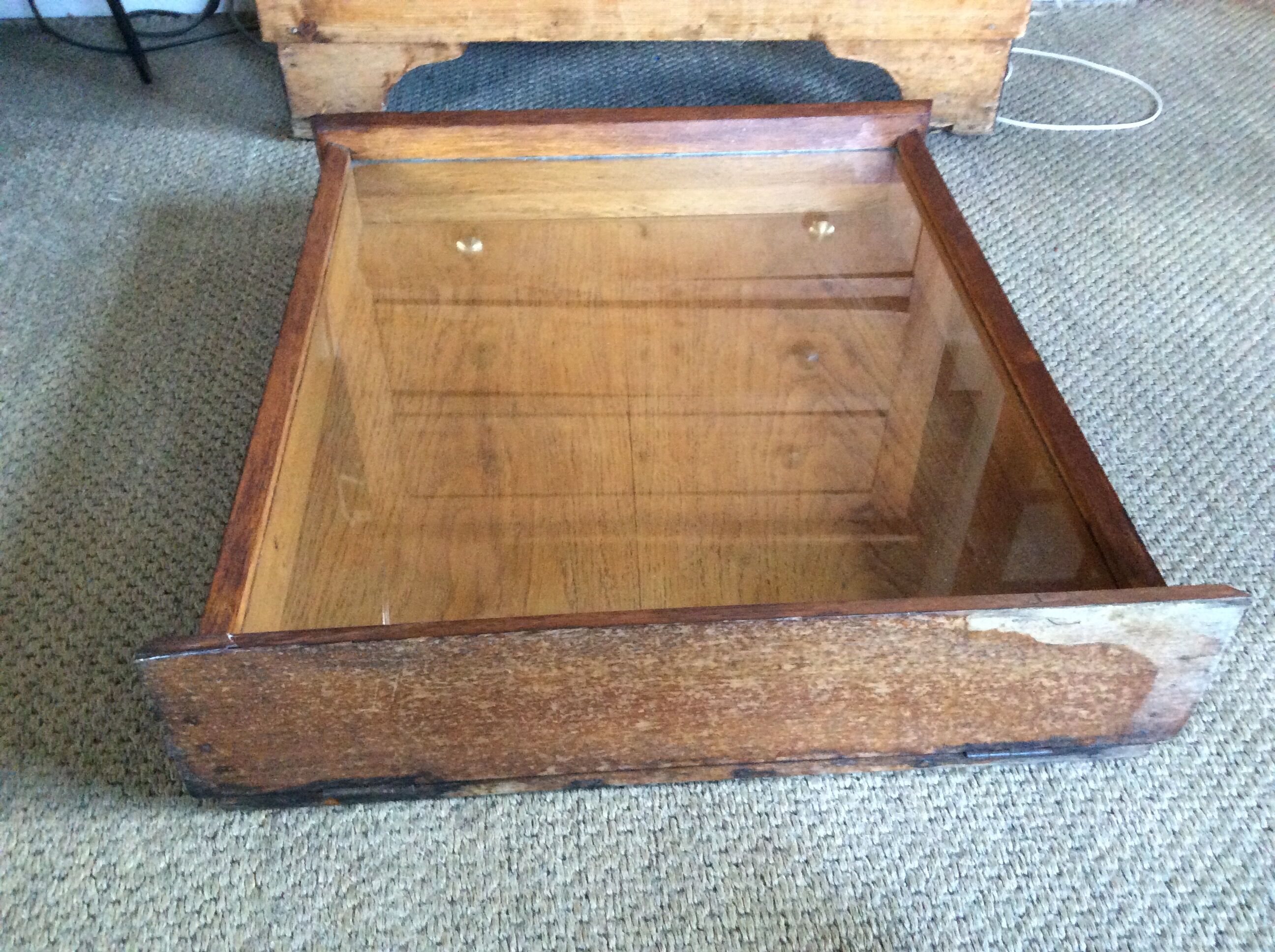 Wooden display case