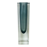 Sommerso vase soliflore in Murano glass