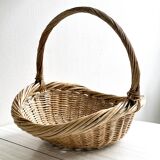 Panier en osier.