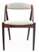 Vintage Scandinavian teak chair from the 60s, 70s Model 31 chairs by Kai Kristiansen