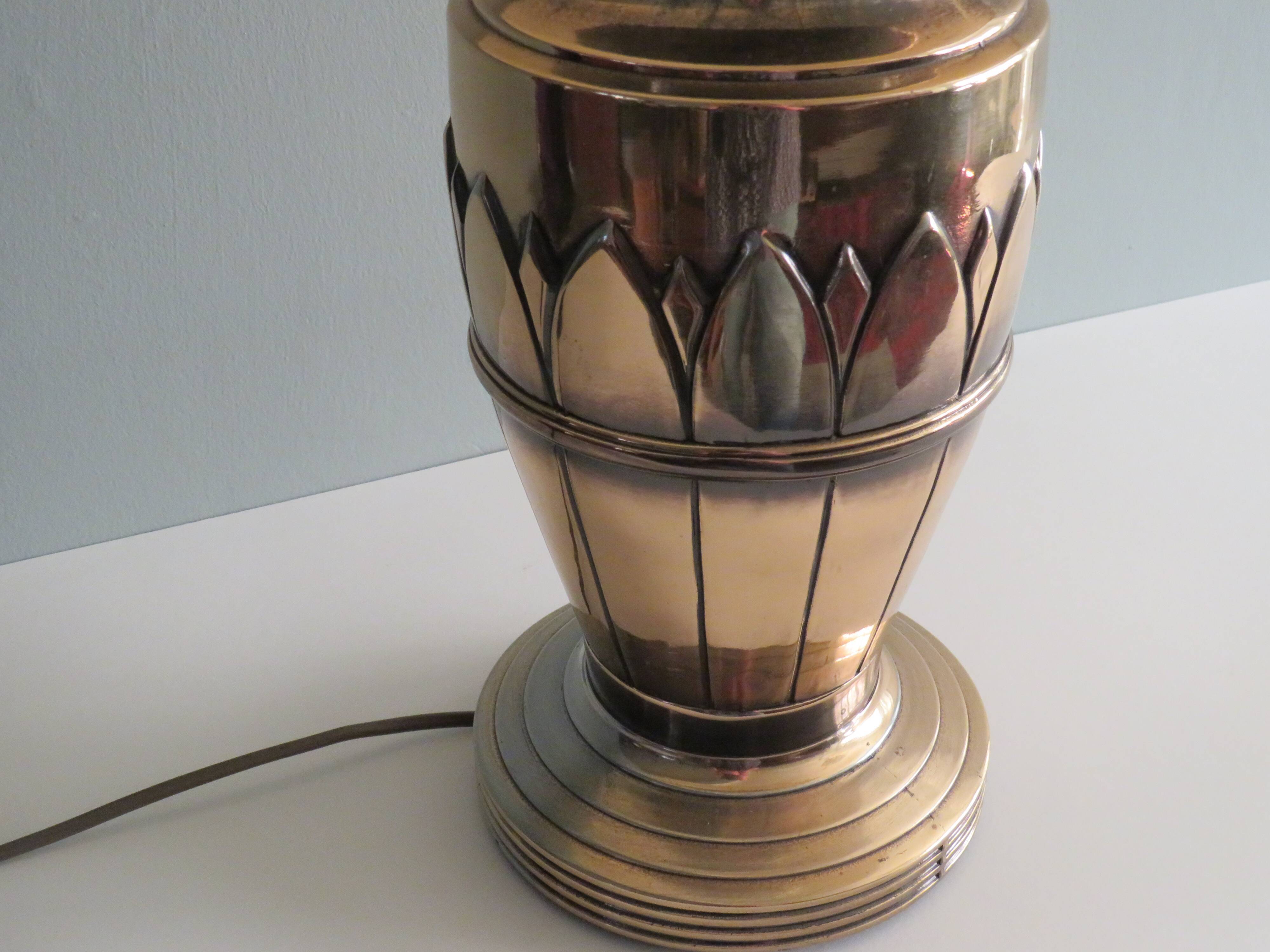 Large table lamp by Deknudt Belgium 1970-1980