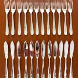 Christofle Dax model, fish cutlery