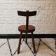 Chaise bois art populaire
