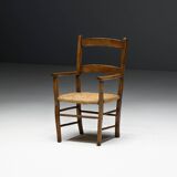 Vernacular Rural Armchair, France, Early 20th Century