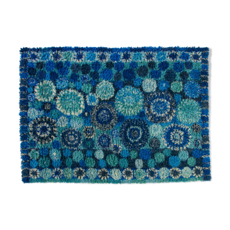 Tapis de rya moderne du milieu du siècle scandinave par Marianne Richter 230 x 165 cm