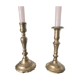 Brass candlesticks