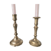 Brass candlesticks