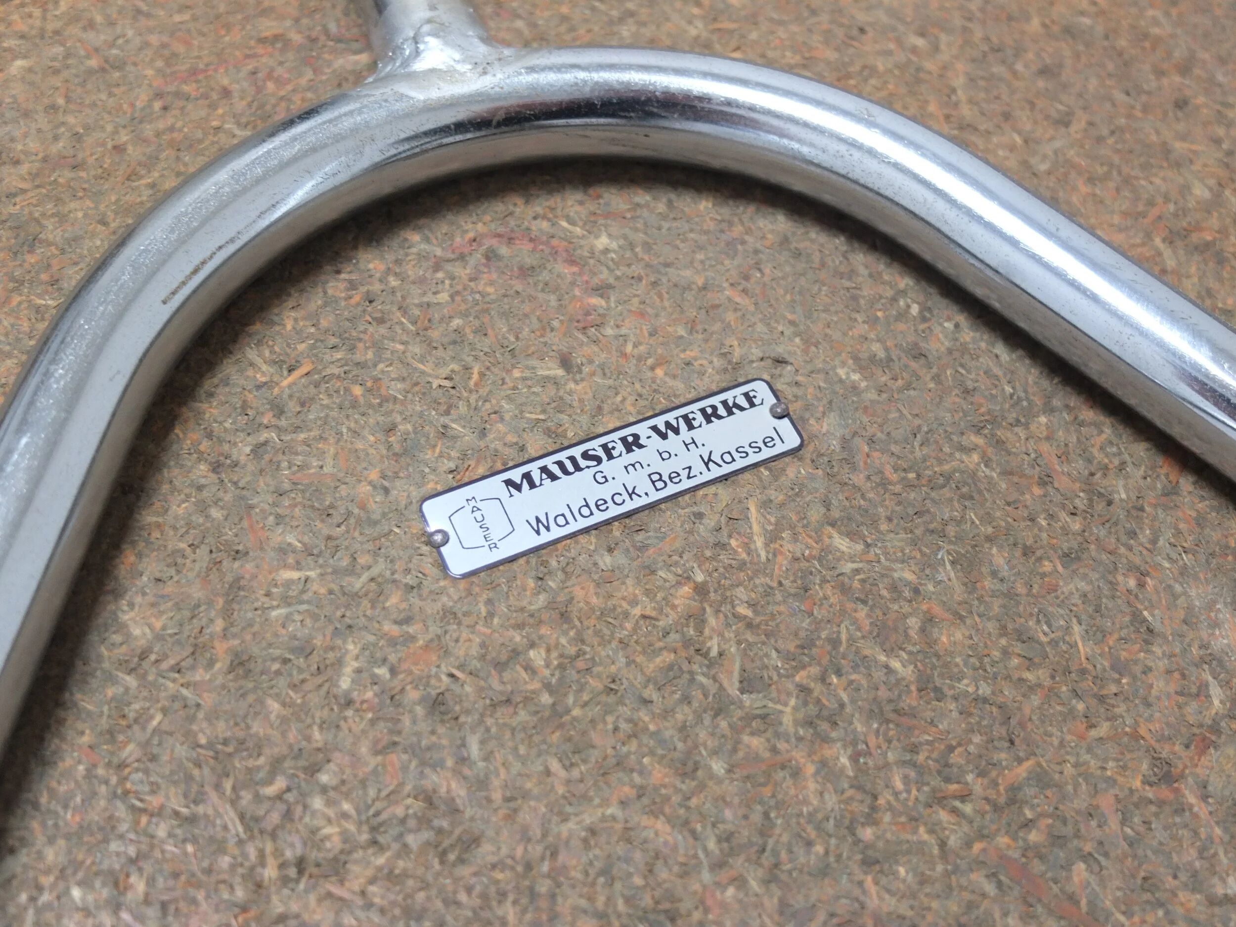 Rare freeform coffee table by Mauser Werke, 1950s