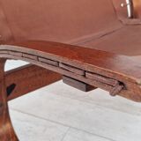 1960’s, Norwegian design, "Siesta" lounge chair by Ingmar Relling, leather, bentwood.