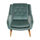 1950s clubchair in blue velour