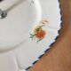 Porcelain server or display stand stamped Parrott & Company, Made in England, n° 478