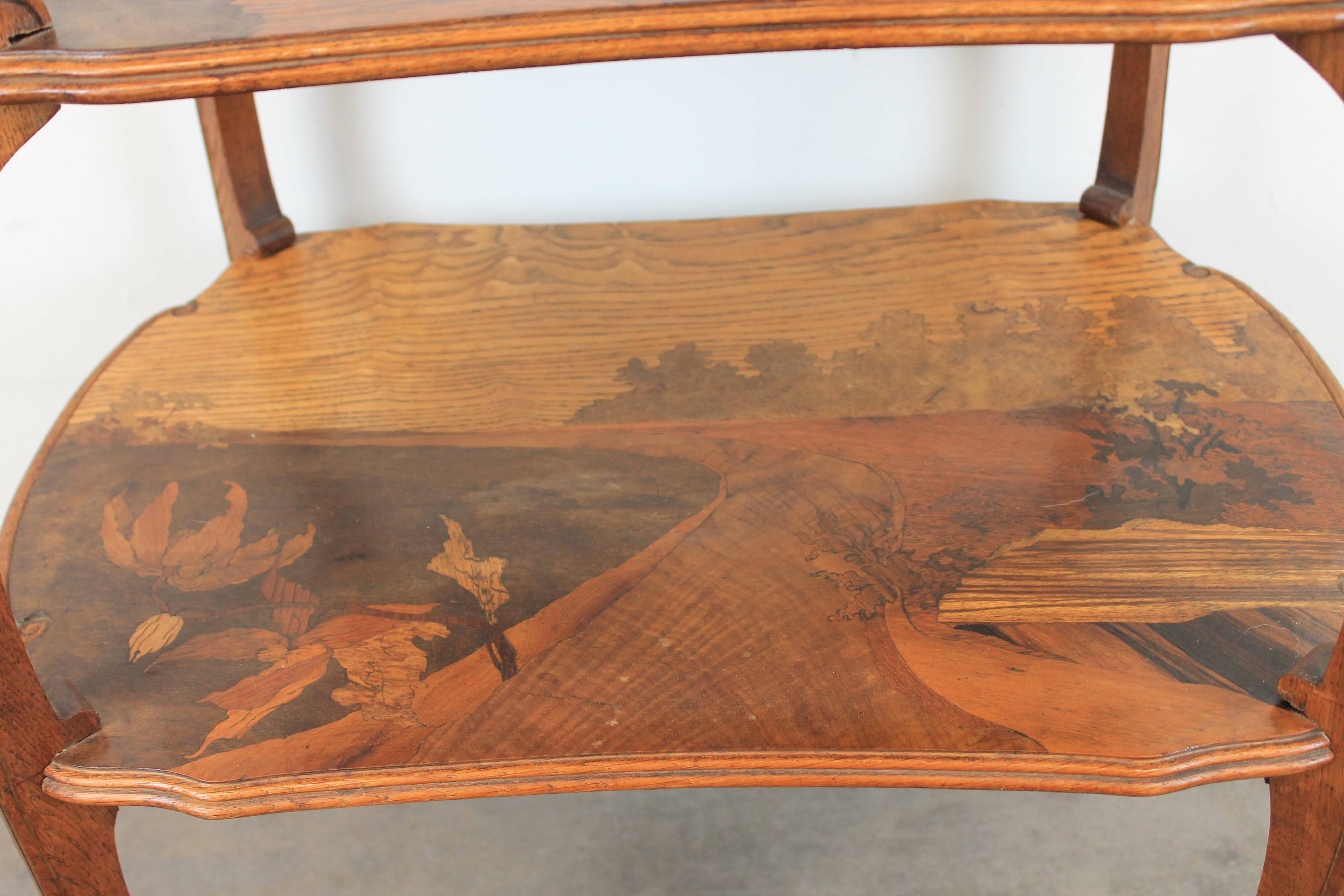 Louis Majorelle art nouveau tea table