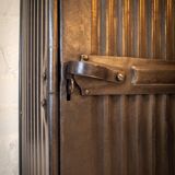 Vestiaire acier noir, une porte STRAFOR