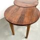3 tables basses demi-lune, Danemark, années 60