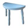 Blue tripod stool
