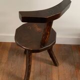 Brutalist T chair from the 1950s