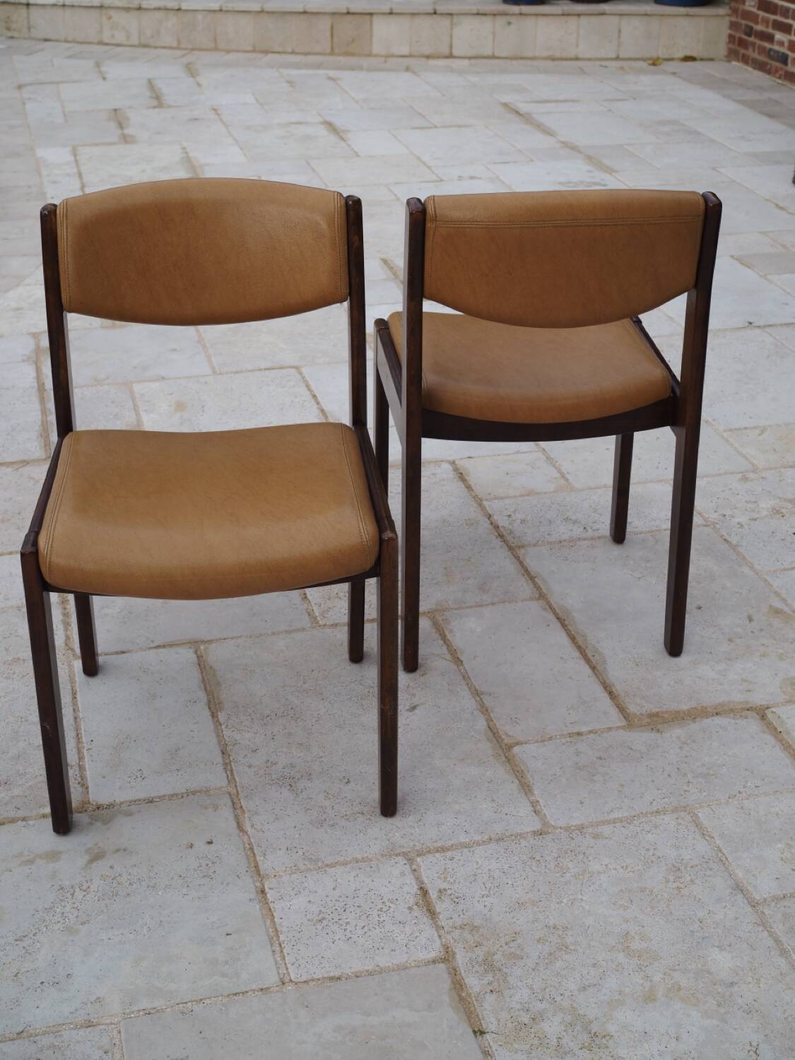 Scandinavian chair pair - Roche Bobois