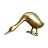 Duck gilded brass