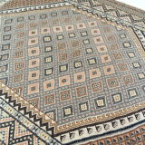 Hand-woven Kilim from Tunisia with 1st choice wool 290x210x3cm