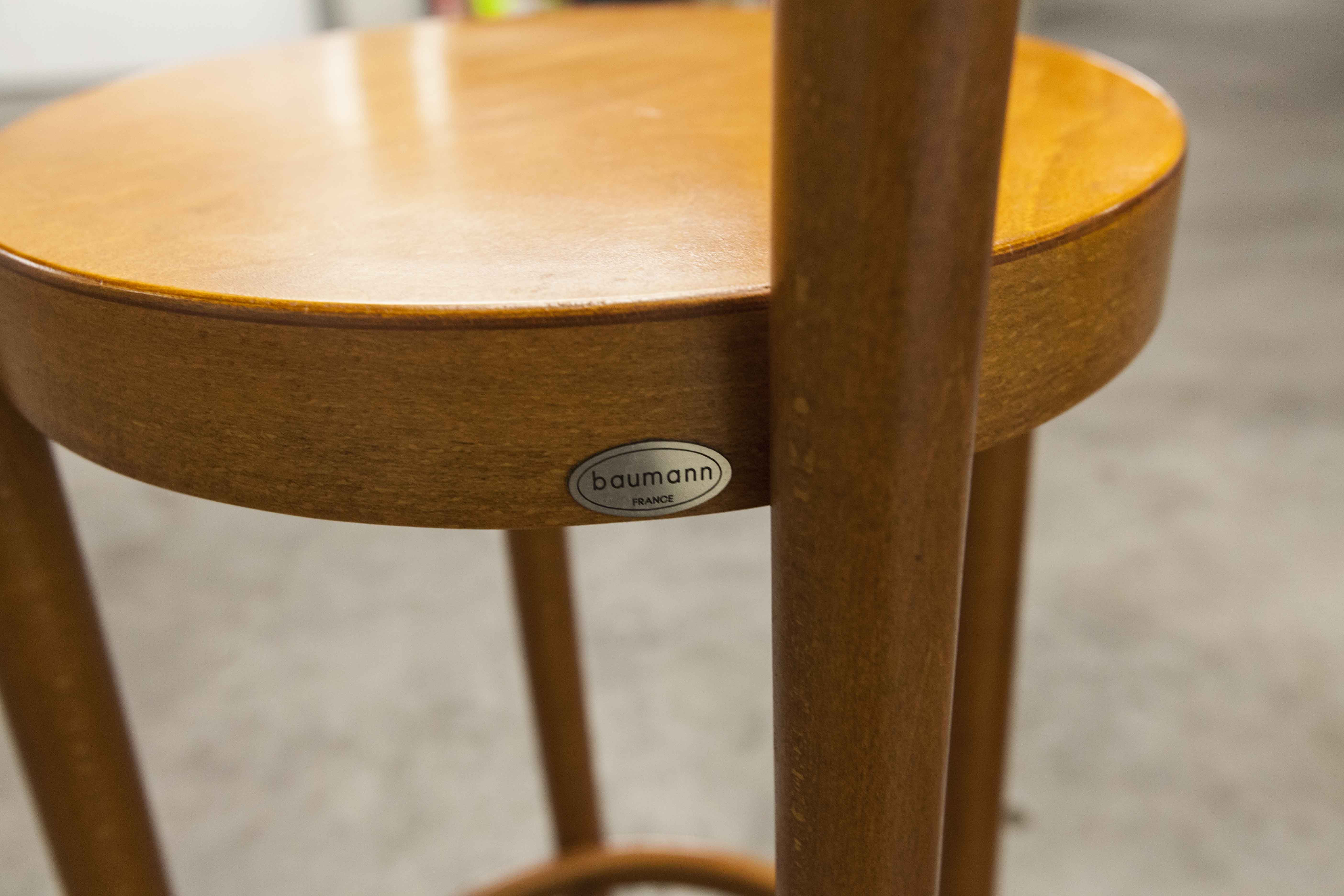 Pair of Baumann Dialog stools, 1997