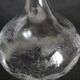 9 crystal white wine glasses from St. Louis model Cléo and their decanter.