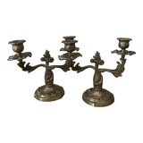 Chiseled candlestick