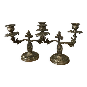 Chiseled candlestick