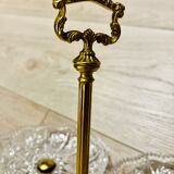 Serviteur 3 coupelles en cristal