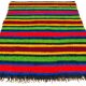 Large Kilim Rug "Cherga" Pastoral Vintage Pure Wool – 264 x 184 cm