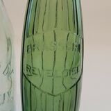 Set of 3 old bottles lemonade / water / beer / soda