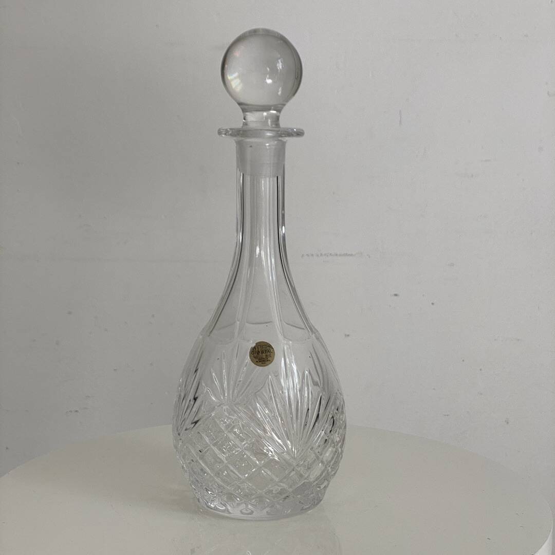 Vintage crystal carafe