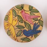 Hand made ceramic plates from Fenice Albisola, Italy 1970’s